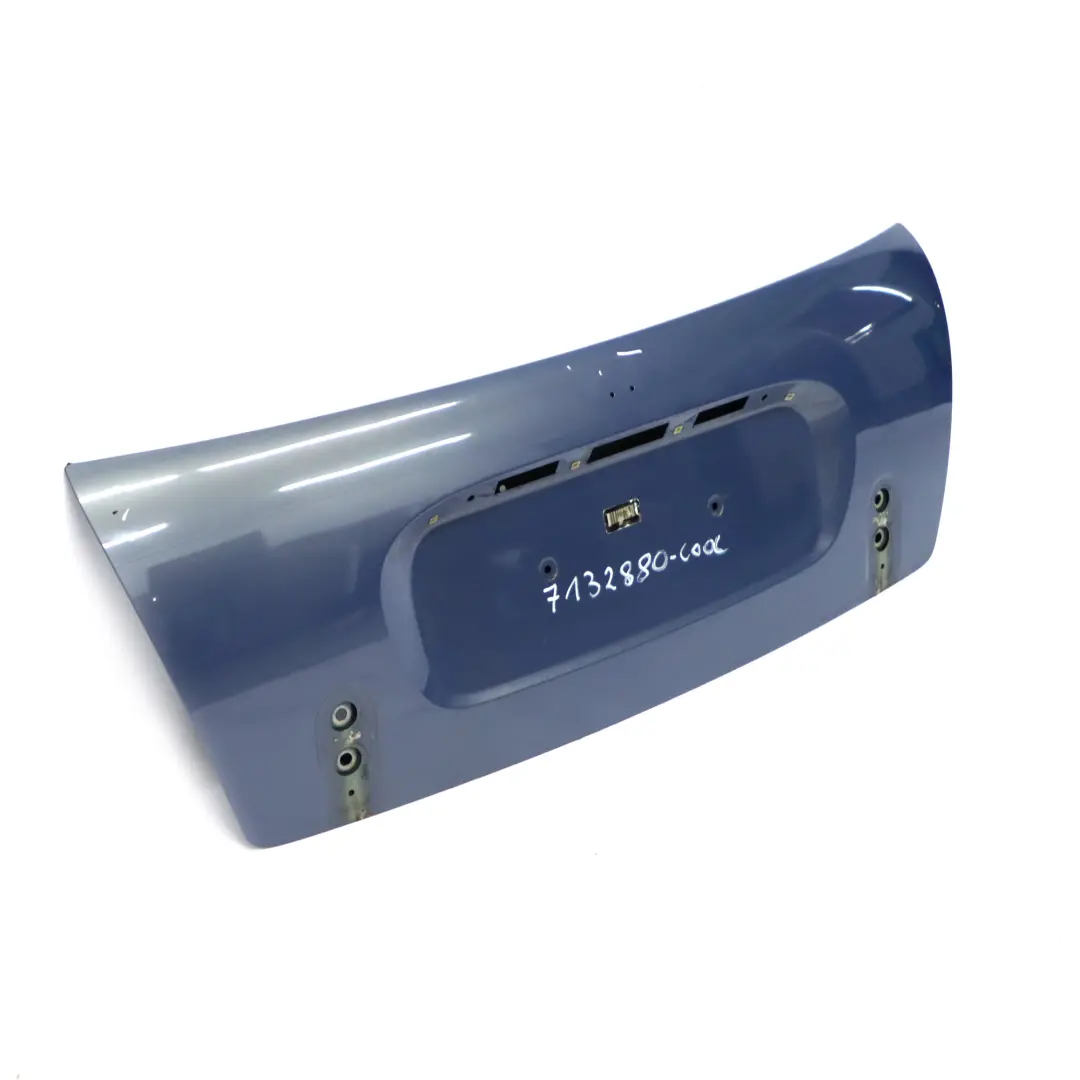 Trunk Lid Tailgate Boot Lid Cool Blue Metallic - A27 to Mini Cabrio Convertible R52 with Part number 7132880 Mini Cabrio Convertible R52 Trunk Lid Tailgate Boot Lid Cool Blue Metallic - A27 - SKU 7132880-COOL - Part number 7132880