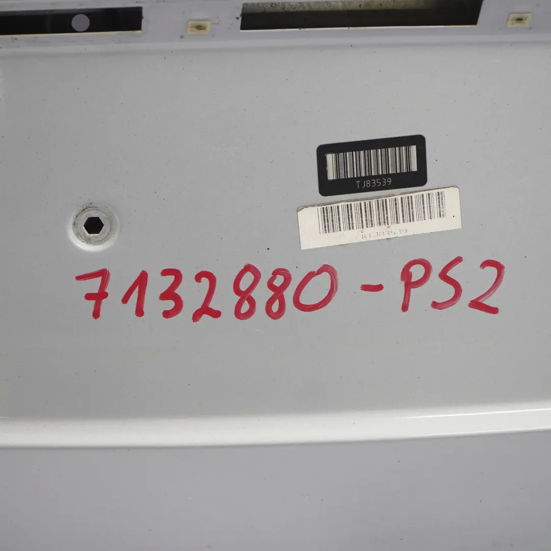 Coperchio del bagagliaio Cabrio Portellone posteriore Pure Silver - 900 per Mini R52 con numero di parte 7132880 Mini R52 Coperchio del bagagliaio Cabrio Portellone posteriore Pure Silver - 900 - SKU 7132880-PS2 - Numero di parte 7132880
