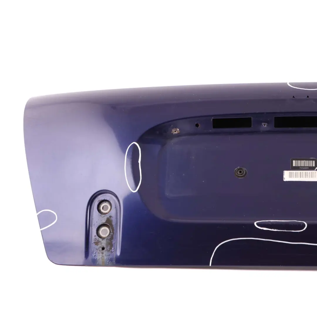 Mini Cabrio R52 Trunk Lid Tailgate Boot Lid Black-eye Purple Metallic - A24 - SKU 7132880-PUR - Part number 7132880