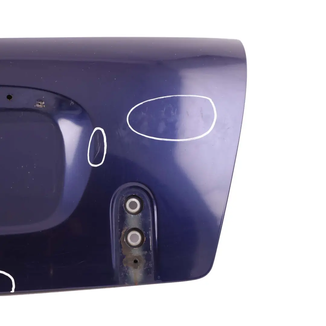 Trunk Lid Tailgate Boot Lid Black-eye Purple Metallic - A24 to Mini Cabrio R52 with Part number 7132880 Mini Cabrio R52 Trunk Lid Tailgate Boot Lid Black-eye Purple Metallic - A24 - SKU 7132880-PUR - Part number 7132880