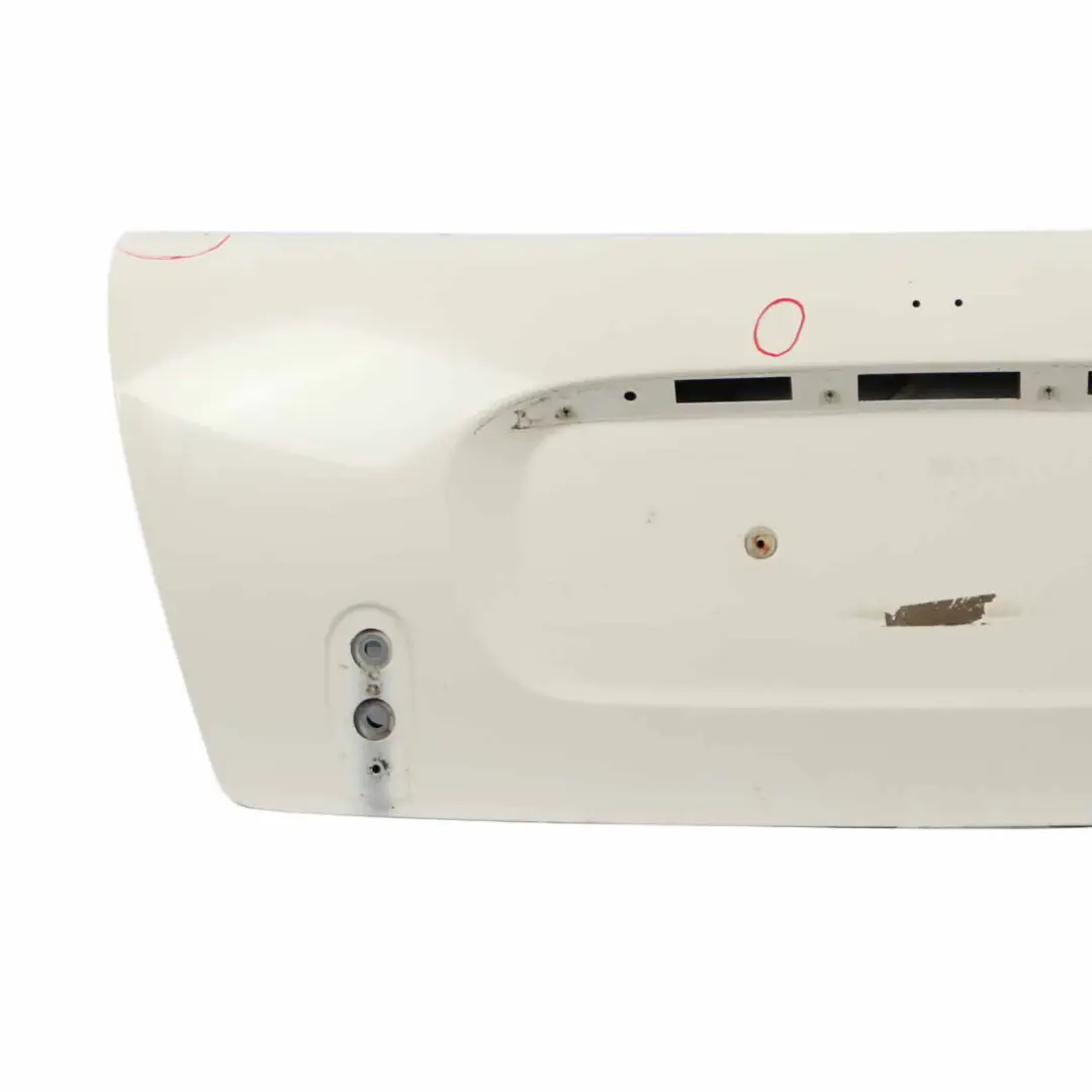 Trunk Lid Tailgate Boot Lid Pepper White 850 to Mini Cooper R52 Cabrio Convertible with Part number 7132880 Mini Cooper R52 Cabrio Convertible Trunk Lid Tailgate Boot Lid Pepper White 850 - SKU 7132880-PW - Part number 7132880