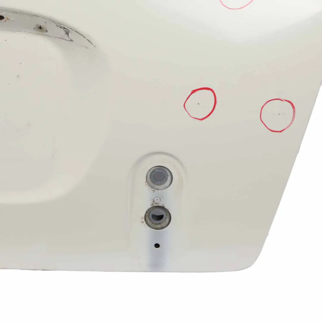 Mini Cooper R52 Cabrio Convertible Trunk Lid Tailgate Boot Lid Pepper White 850 - SKU 7132880-PW - Part number 7132880
