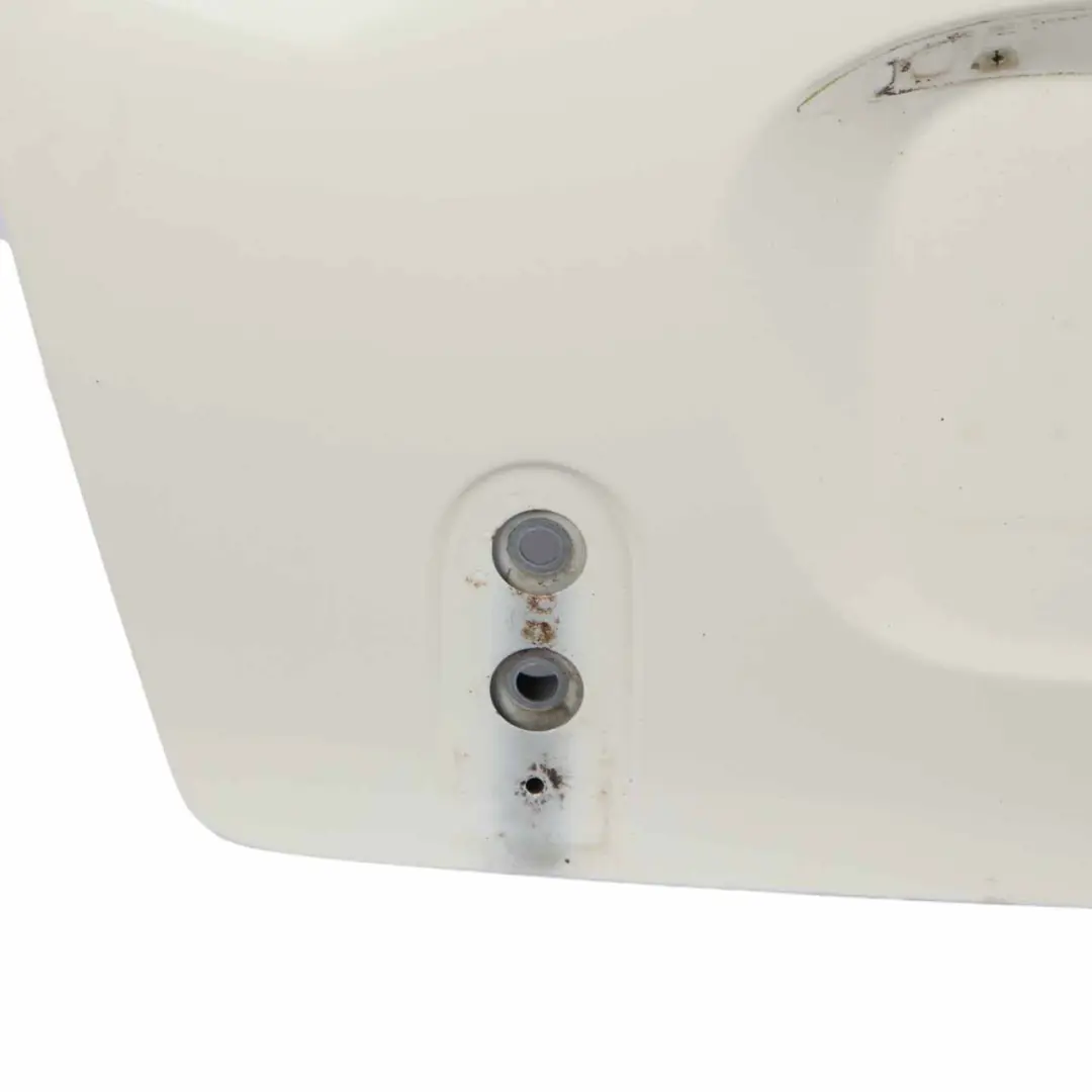 Mini Cooper R52 Cabrio Convertible Trunk Lid Tailgate Boot Lid Pepper White 850 - SKU 7132880-PW - Part number 7132880