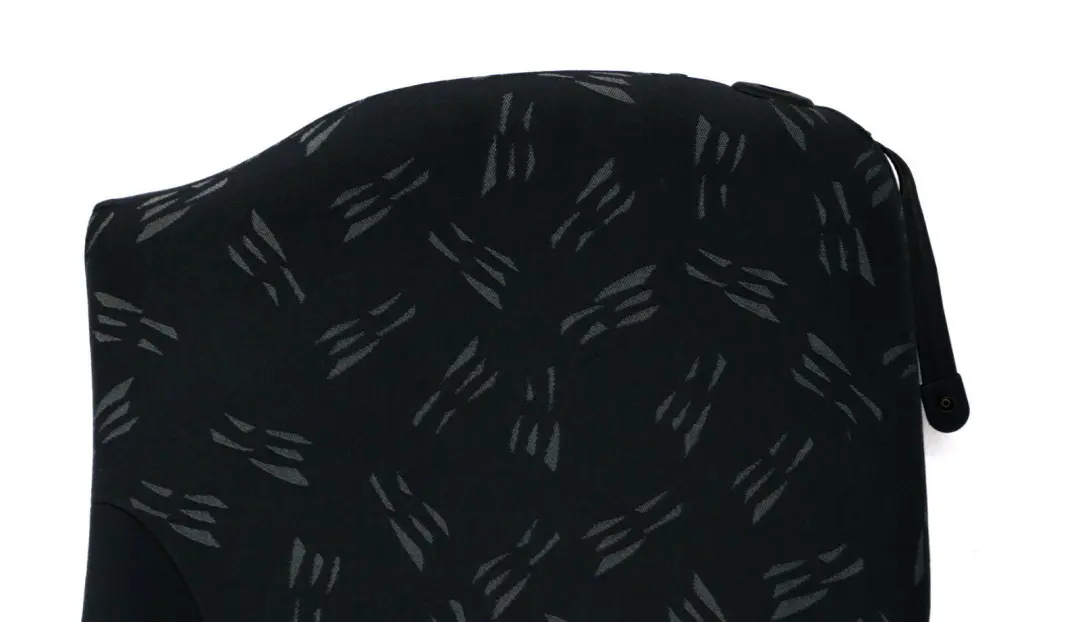 Left N/S Cloth Fabric Seat Cushion Backrest Black to BMW Mini Cabrio R52 Rear with Part number 7133019 BMW Mini Cabrio R52 Rear Left N/S Cloth Fabric Seat Cushion Backrest Black - SKU 7133019 - Part number 7133019