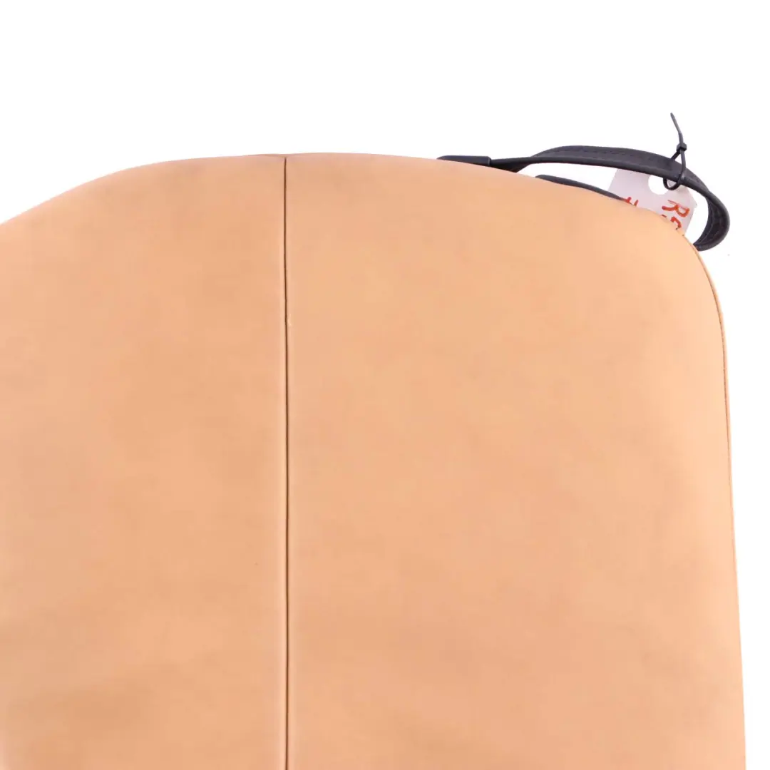 Backrest Rear Left N/S Soft Leather Cordoba Beige to Mini R52 Cabrio Seat with Part number 7133039 Mini R52 Cabrio Seat Backrest Rear Left N/S Soft Leather Cordoba Beige - SKU 7133039 - Part number 7133039