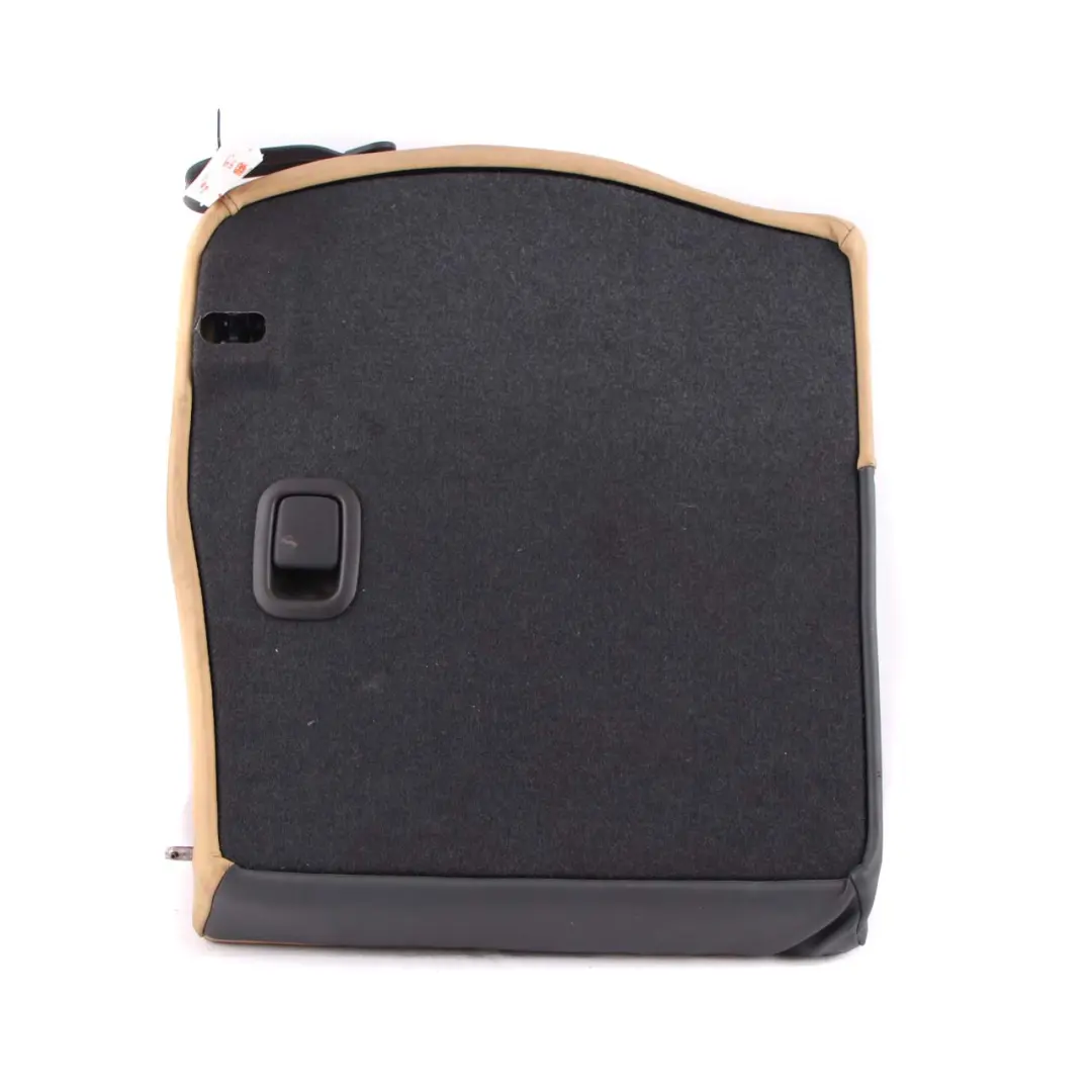 Backrest Rear Left N/S Soft Leather Cordoba Beige to Mini R52 Cabrio Seat with Part number 7133039 Mini R52 Cabrio Seat Backrest Rear Left N/S Soft Leather Cordoba Beige - SKU 7133039 - Part number 7133039