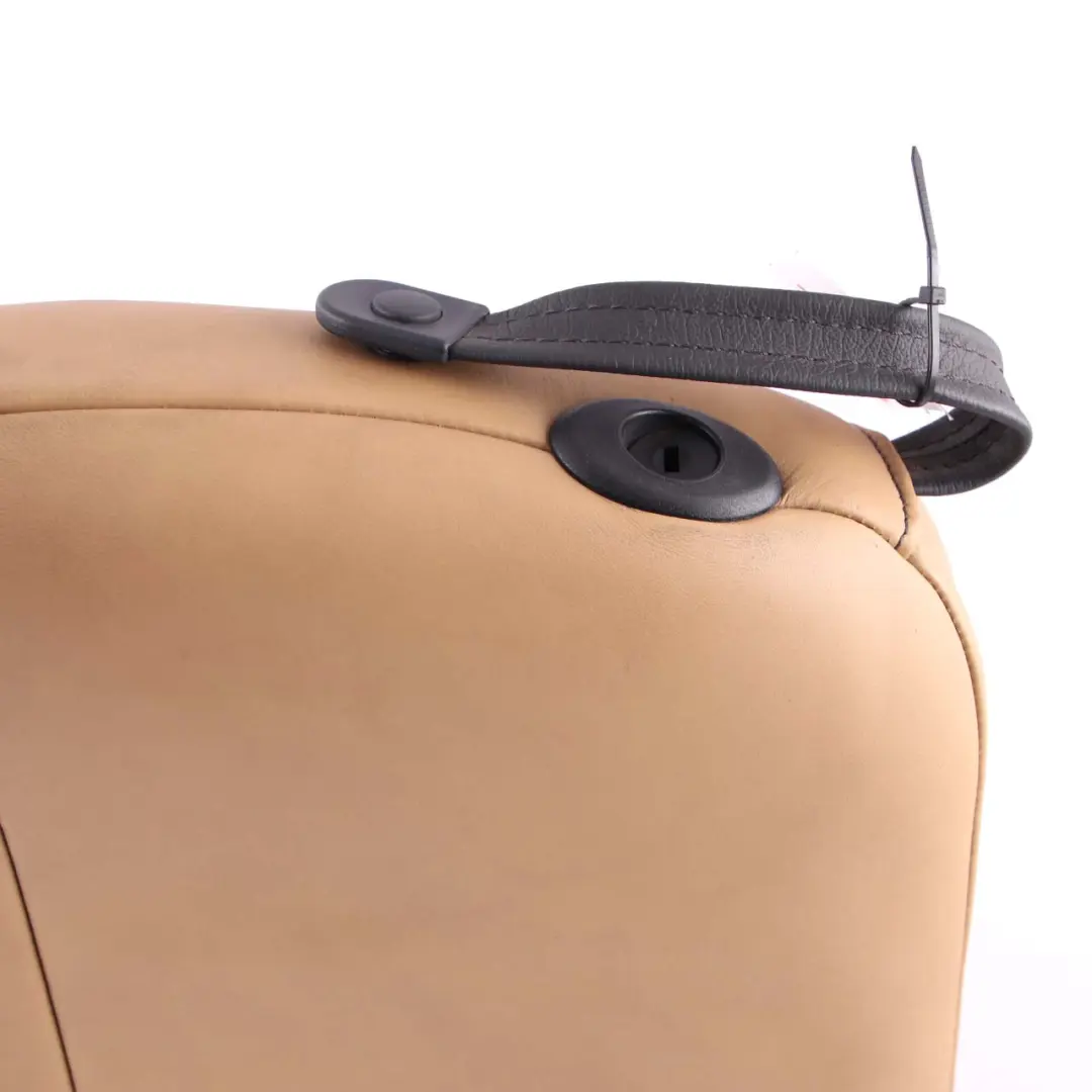 Backrest Rear Left N/S Soft Leather Cordoba Beige to Mini R52 Cabrio Seat with Part number 7133039 Mini R52 Cabrio Seat Backrest Rear Left N/S Soft Leather Cordoba Beige - SKU 7133039 - Part number 7133039