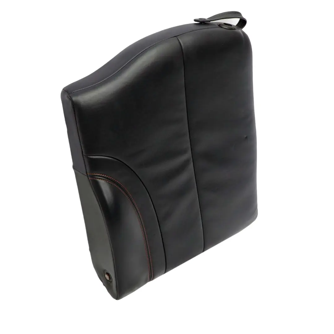 Mini Cabrio R52 Bezug Lehne Leder Sitz Hinten Links Dark Blue Naht Orange - SKU 7133065 - Teilenummer 7133065
