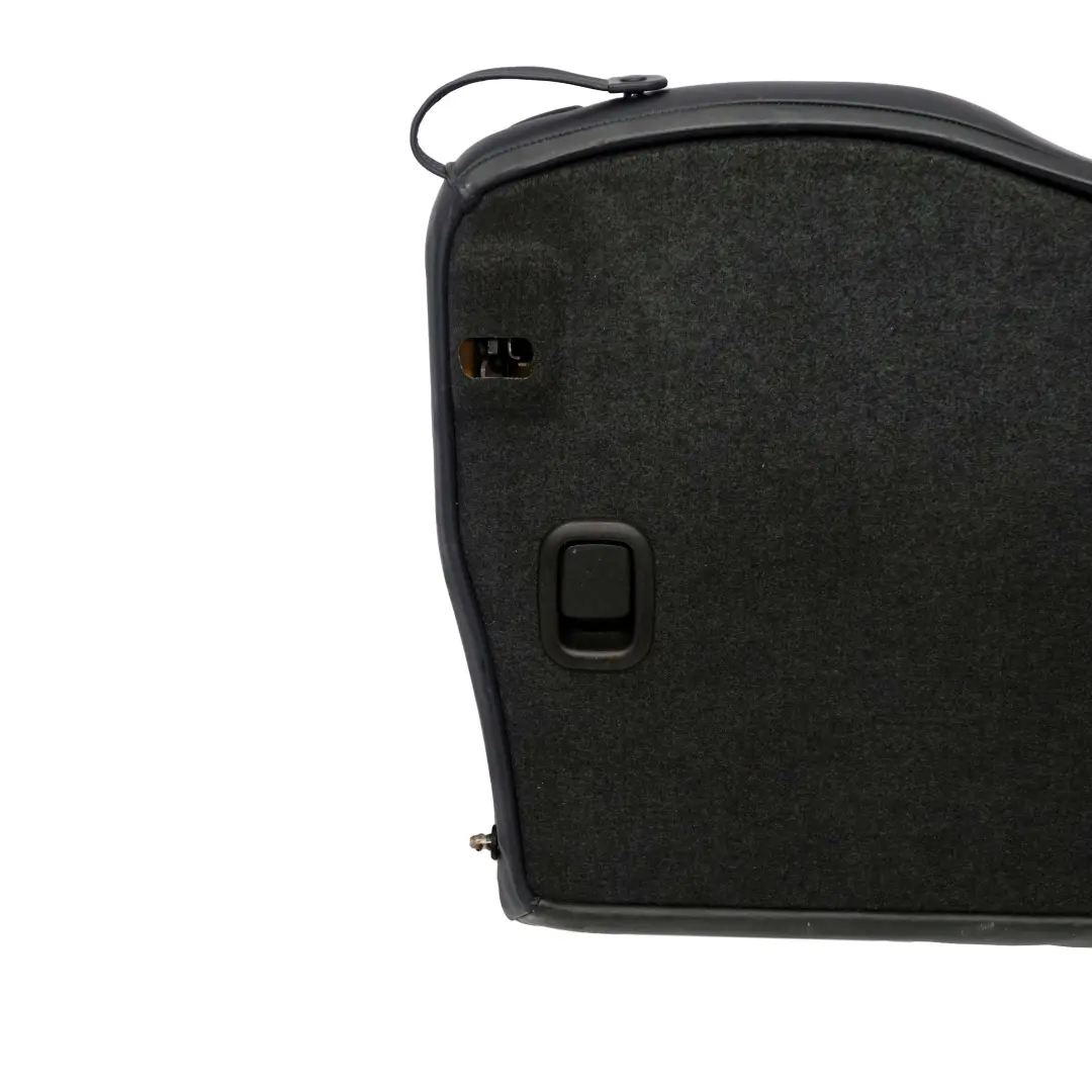 Left N/S Leather Seat Backrest Dark Blue Orange Seam to Mini Cabrio R52 Rear with Part number 7133065 Mini Cabrio R52 Rear Left N/S Leather Seat Backrest Dark Blue Orange Seam - SKU 7133065 - Part number 7133065