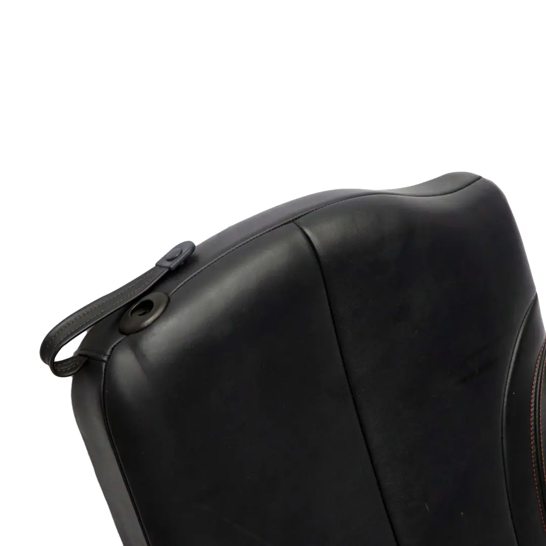 Trasero Derecho Respaldo del asiento De cuero Azul Oscuro Naranja Seam para Mini R52 con número de pieza 7133066 Mini R52 Trasero Derecho Respaldo del asiento De cuero Azul Oscuro Naranja Seam - SKU 7133066 - Número de pieza 7133066