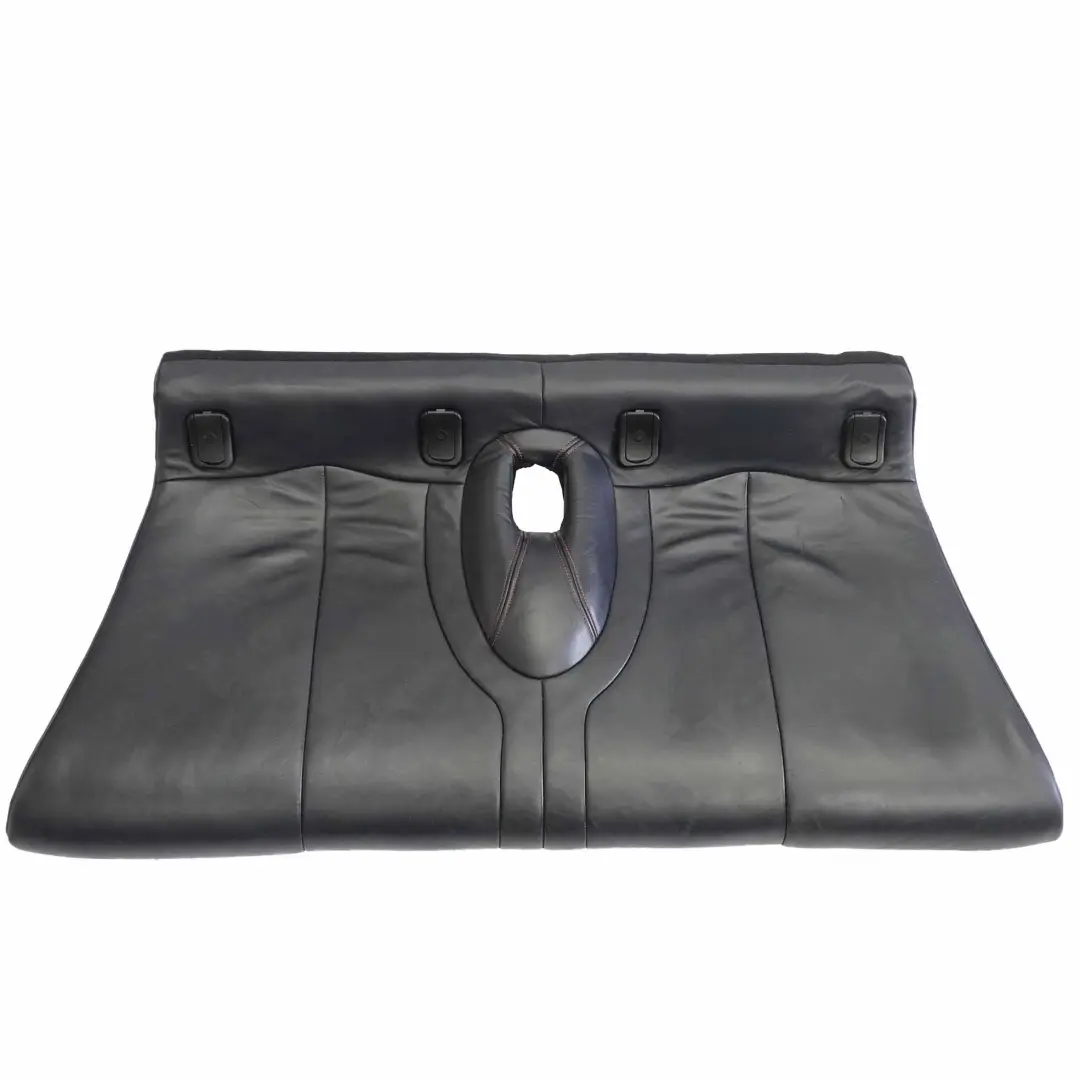 Mini Cabrio R52 Rücksitzbank Sofa Bezug Sitz Leder Grevity Dunkel Blau Orange - SKU 7133101 - Teilenummer 7133101