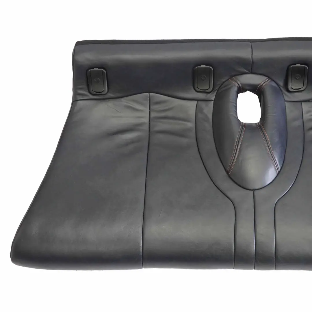 Mini Cabrio R52 Rücksitzbank Sofa Bezug Sitz Leder Grevity Dunkel Blau Orange - SKU 7133101 - Teilenummer 7133101