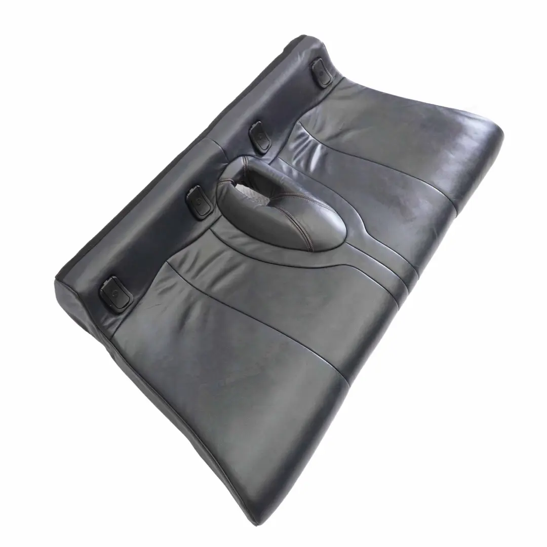 Mini Cabrio R52 Rücksitzbank Sofa Bezug Sitz Leder Grevity Dunkel Blau Orange - SKU 7133101 - Teilenummer 7133101
