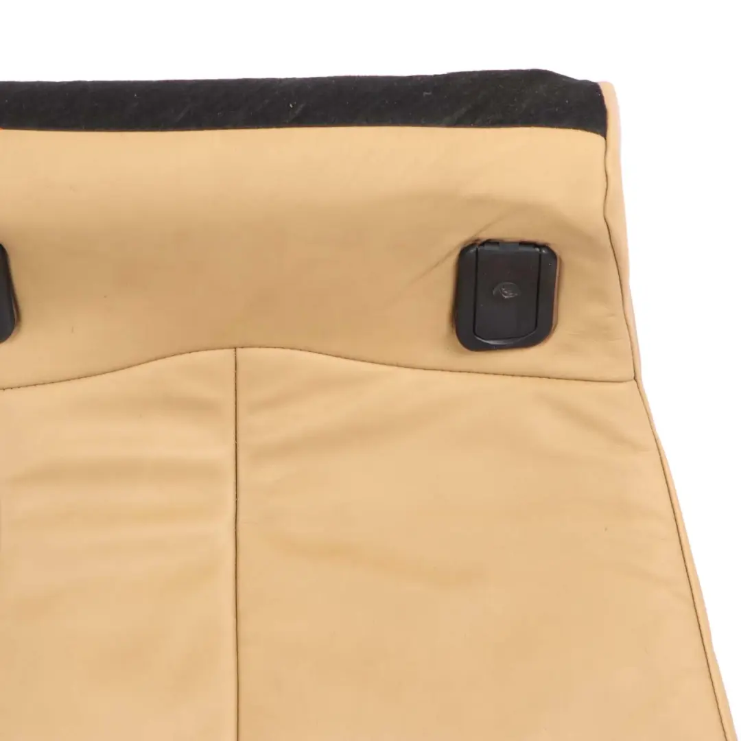 Mini R52 Cabrio Rear Seat Bench Couch Sofa Isofix Soft Leather Cordoba Beige - SKU 7133130 - Part number 7133130