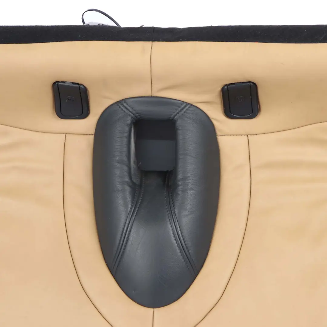Mini R52 Cabrio Rear Seat Bench Couch Sofa Isofix Soft Leather Cordoba Beige - SKU 7133130 - Part number 7133130