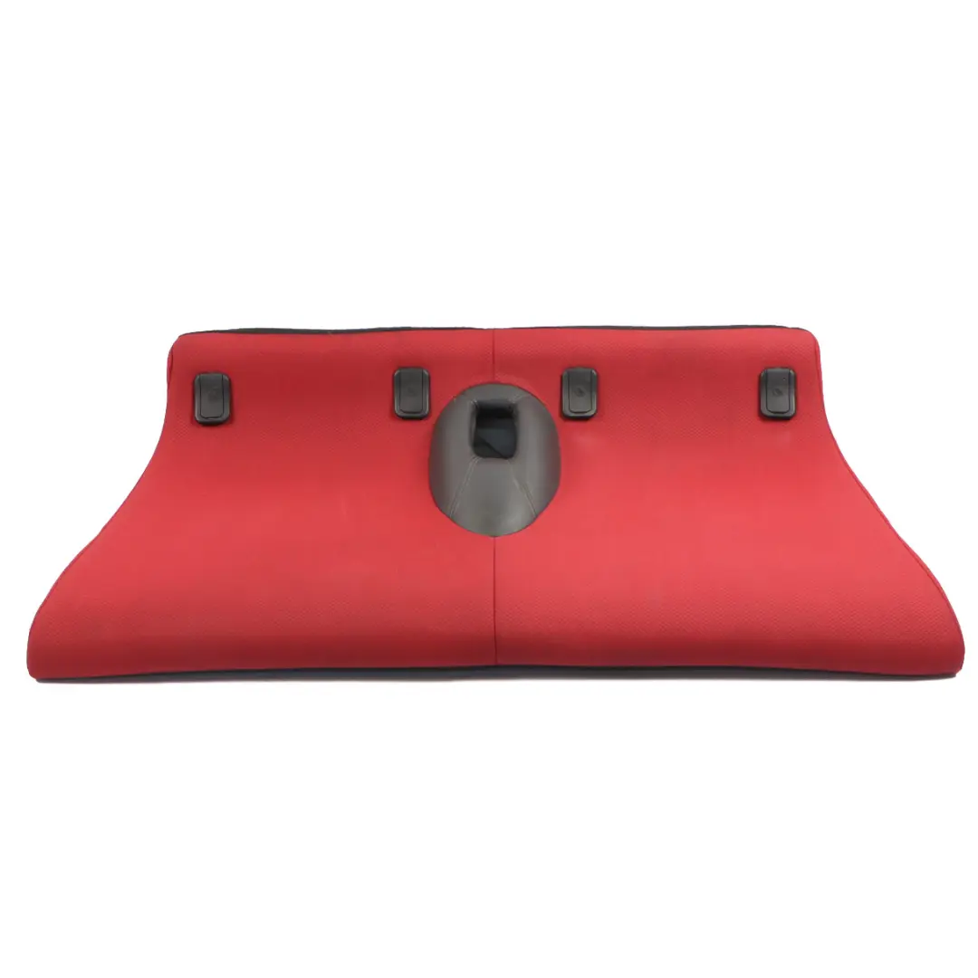 Asiento Trasero Respaldo Funda Sofá Base Tela Cuero Rojo para Mini Cabrio R52 con número de pieza 7133152 Mini Cabrio R52 Asiento Trasero Respaldo Funda Sofá Base Tela Cuero Rojo - SKU 7133152 - Número de pieza 7133152