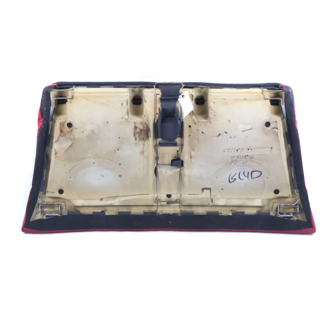 Back Cover Bench Sofa Base Cloth Leather Red to Mini Cabrio R52 Rear Seat with Part number 7133152 Mini Cabrio R52 Rear Seat Back Cover Bench Sofa Base Cloth Leather Red - SKU 7133152 - Part number 7133152