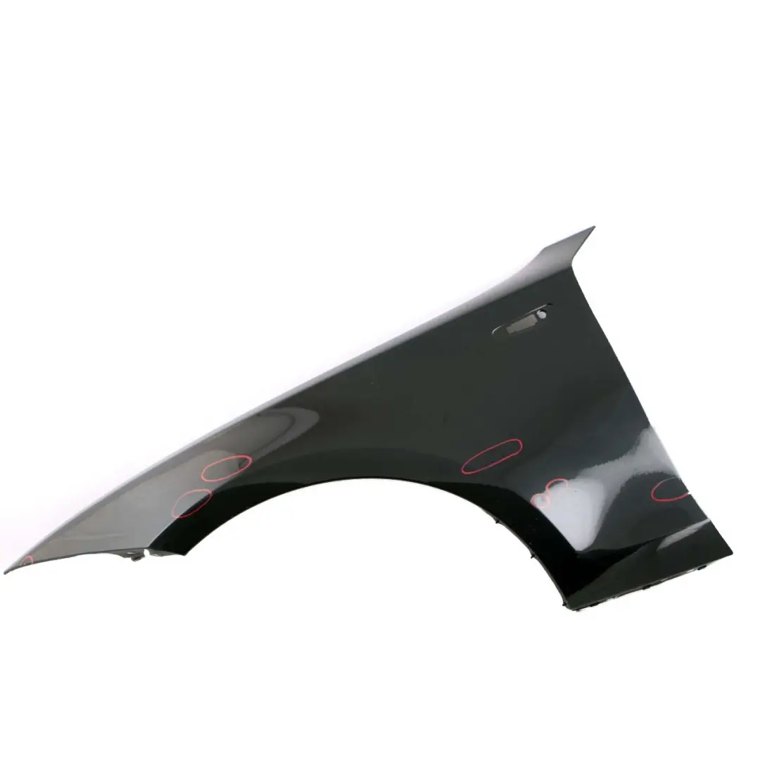Side Panel Wing Fender Front Left N/S Black Sapphire 475 to BMW E81 E87 with Part number 7133227 BMW E81 E87 Side Panel Wing Fender Front Left N/S Black Sapphire 475 - SKU 7133227-BS10 - Part number 7133227