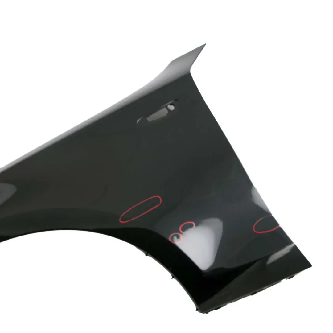 Side Panel Wing Fender Front Left N/S Black Sapphire 475 to BMW E81 E87 with Part number 7133227 BMW E81 E87 Side Panel Wing Fender Front Left N/S Black Sapphire 475 - SKU 7133227-BS10 - Part number 7133227