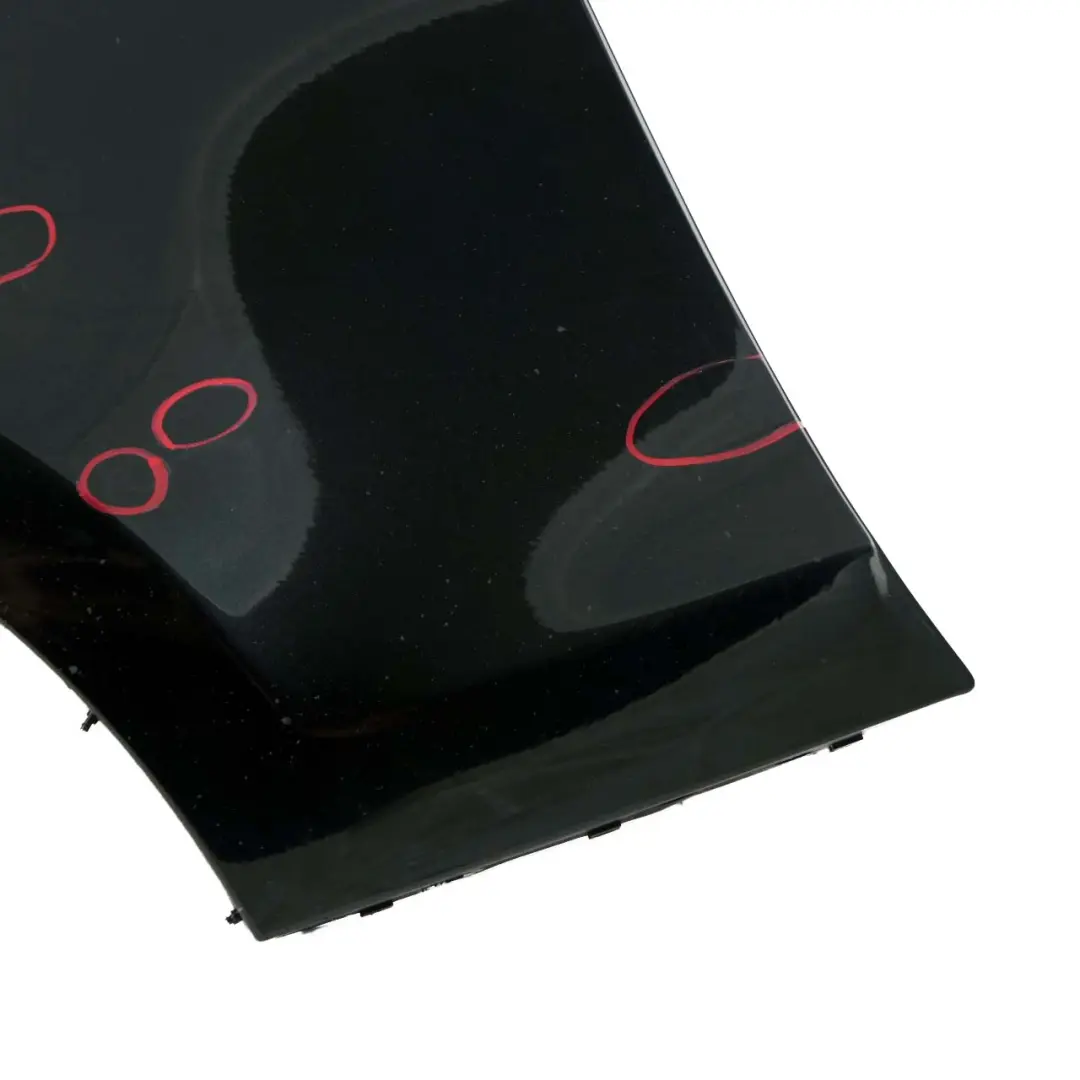 BMW E81 E87 Side Panel Wing Fender Front Left N/S Black Sapphire 475 - SKU 7133227-BS10 - Part number 7133227