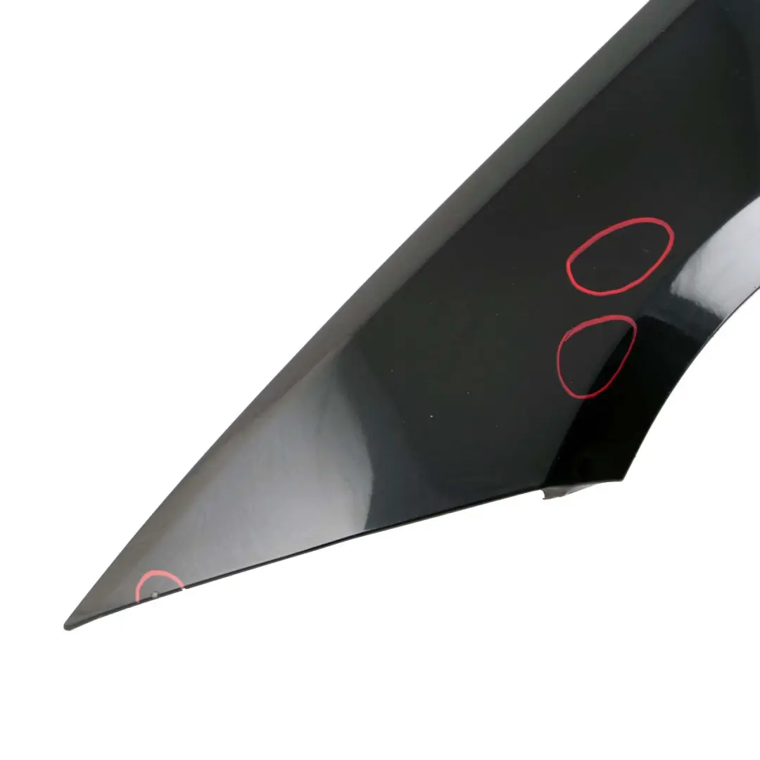 BMW E81 E87 Side Panel Wing Fender Front Left N/S Black Sapphire 475 - SKU 7133227-BS10 - Part number 7133227