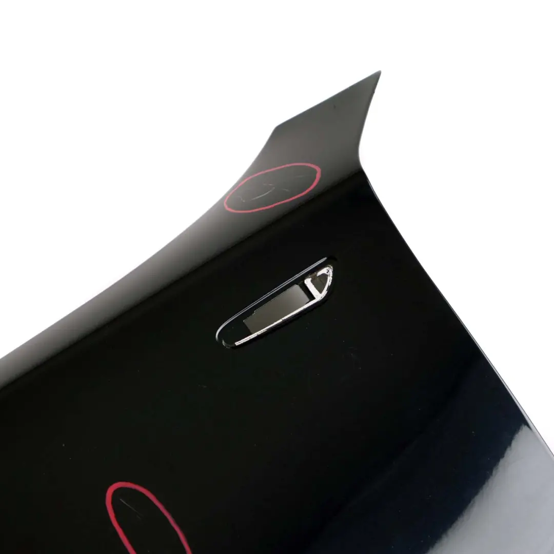 BMW 1 E81 E87 Side Panel Wing Fender Front Left N/S Carbonschwarz Black - 416 - SKU 7133227-CAR - Part number 7133227