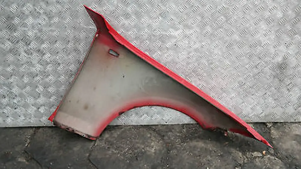 Side panel wing fender front left N/S Japanrot Red to BMW 1 SERIES E81 E87 E87N with Part number 41357133227 BMW 1 SERIES E81 E87 E87N Side panel wing fender front left N/S Japanrot Red - SKU 7133227-JR - Part number 41357133227