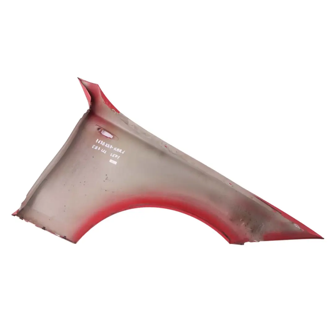 BMW E81 E87 Side Panel Wing Fender Front Left N/S Karmesinrot Crimson Red A61 - SKU 7133227-KAR1 - Part number 7133227