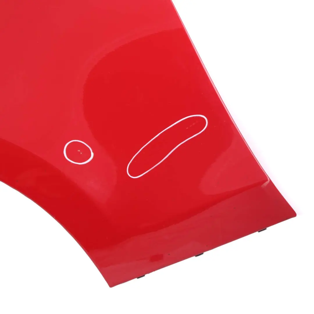 BMW E81 E87 Side Panel Wing Fender Front Left N/S Karmesinrot Crimson Red A61 - SKU 7133227-KAR1 - Part number 7133227