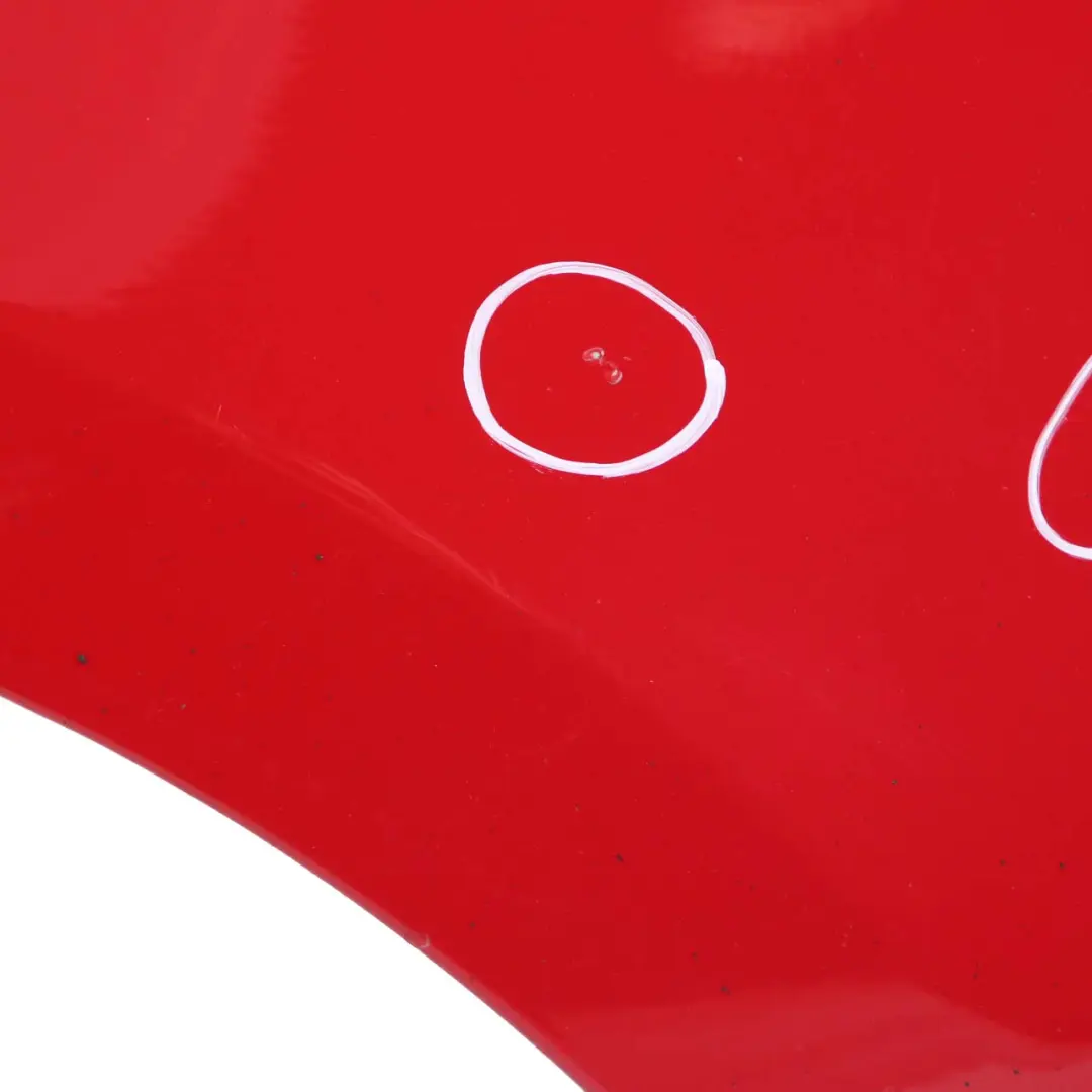 BMW E81 E87 Side Panel Wing Fender Front Left N/S Karmesinrot Crimson Red A61 - SKU 7133227-KAR1 - Part number 7133227