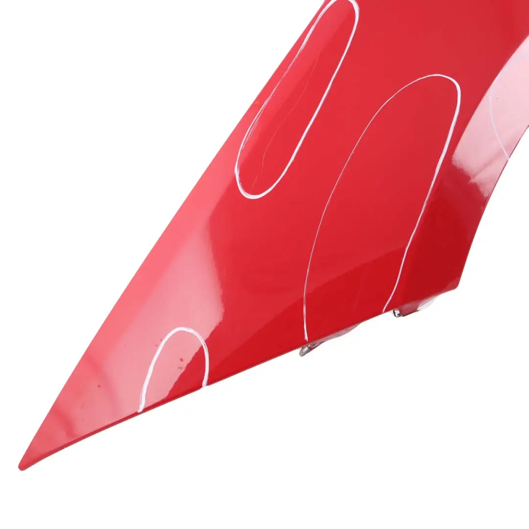 Side Panel Wing Fender Front Left N/S Karmesinrot Crimson Red A61 to BMW E81 E87 with Part number 7133227 BMW E81 E87 Side Panel Wing Fender Front Left N/S Karmesinrot Crimson Red A61 - SKU 7133227-KAR1 - Part number 7133227