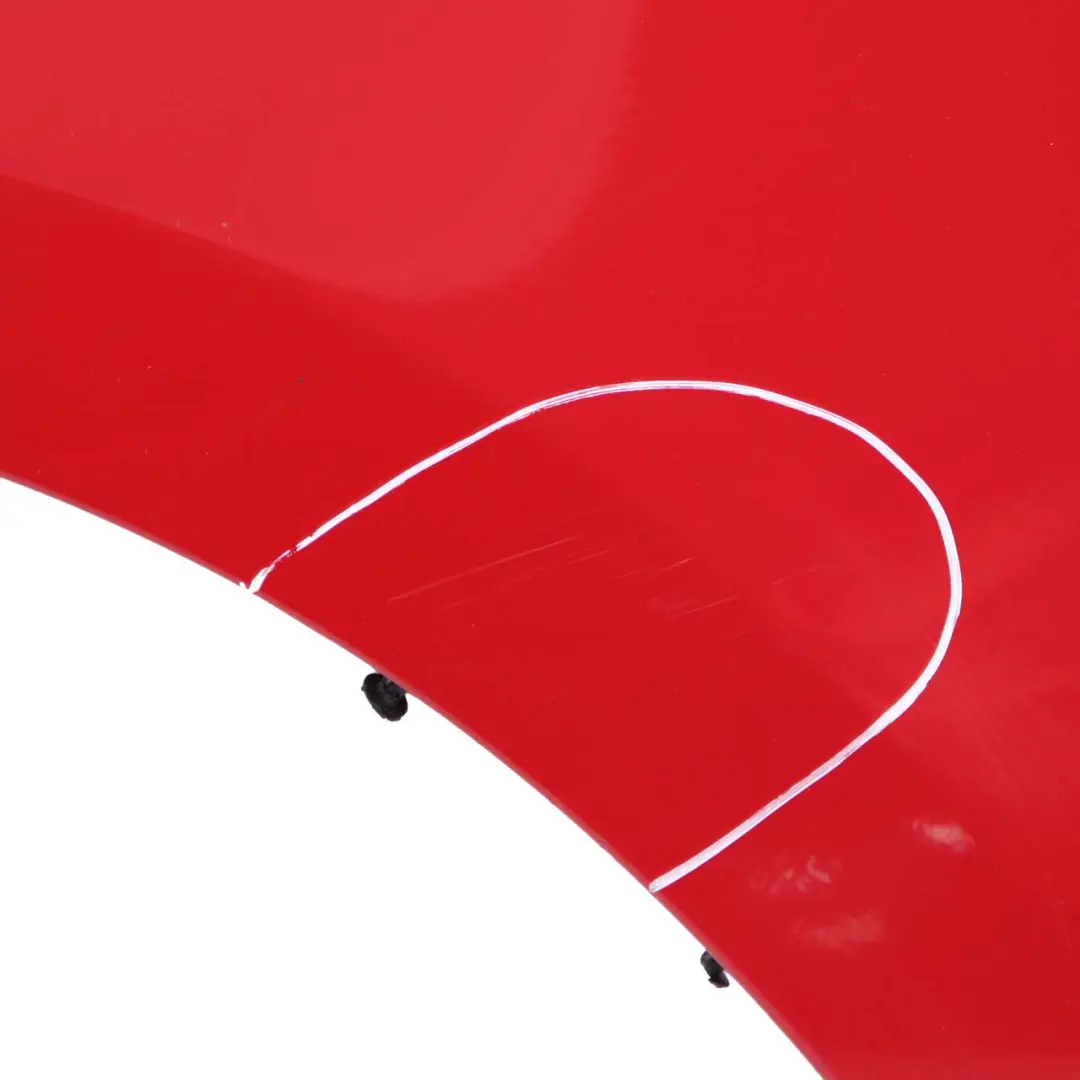 Side Panel Wing Fender Front Left N/S Karmesinrot Crimson Red A61 to BMW E81 E87 with Part number 7133227 BMW E81 E87 Side Panel Wing Fender Front Left N/S Karmesinrot Crimson Red A61 - SKU 7133227-KAR2 - Part number 7133227