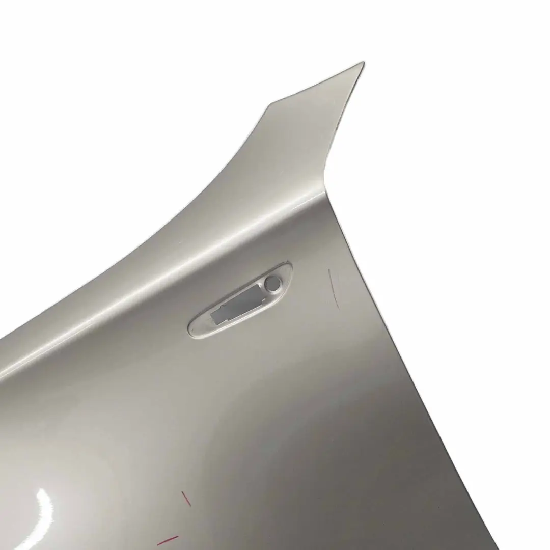 BMW E81 E87 Panel Lateral Guardabarros Delantero Izquierdo Kaschmirsilber - A72 - SKU 7133227-KAS2 - Número de pieza 7133227