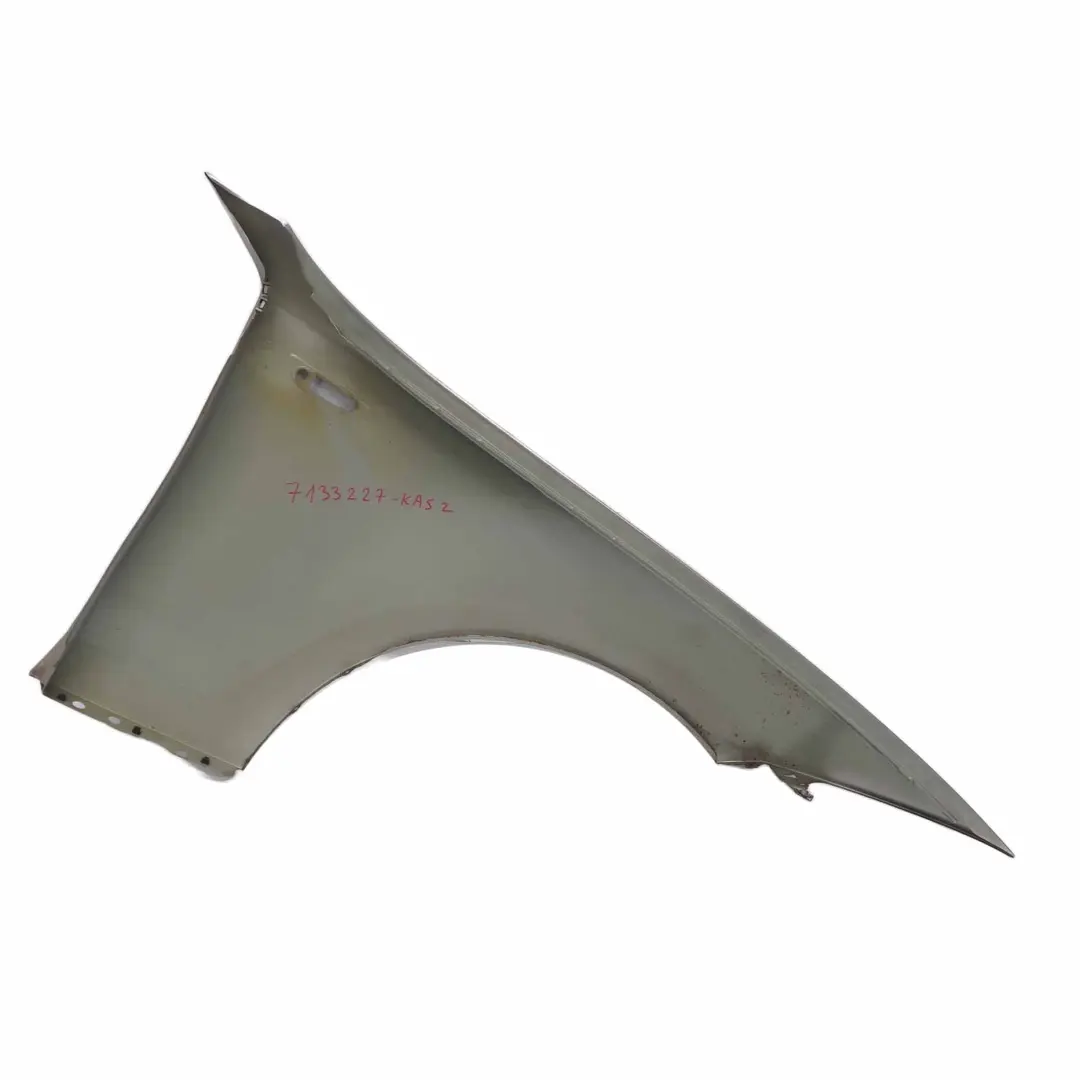 BMW E81 E87 Panel Lateral Guardabarros Delantero Izquierdo Kaschmirsilber - A72 - SKU 7133227-KAS2 - Número de pieza 7133227