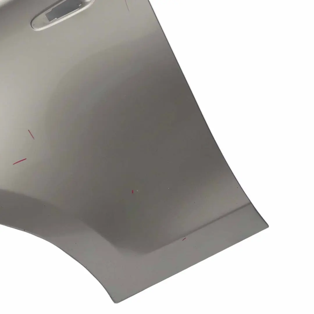 BMW E81 E87 Seitenteil Kotflügel vorne links Kaschmirsilber Silber - A72 - SKU 7133227-KAS2 - Teilenummer 7133227