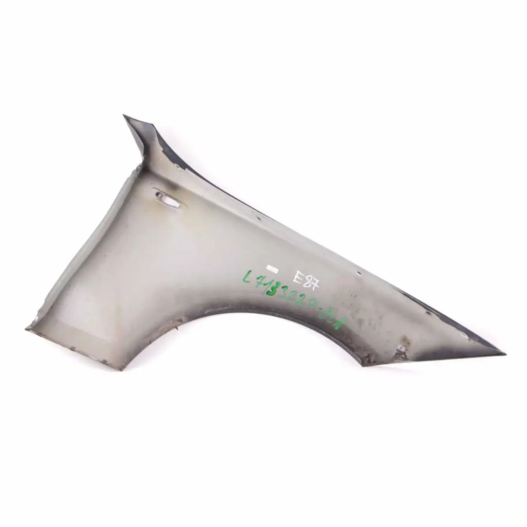 BMW E81 E87 Side Panel Wing Fender Front Left N/S Schwarz 2 Black - 668 - SKU 7133227-SCH2 - Part number 7133227