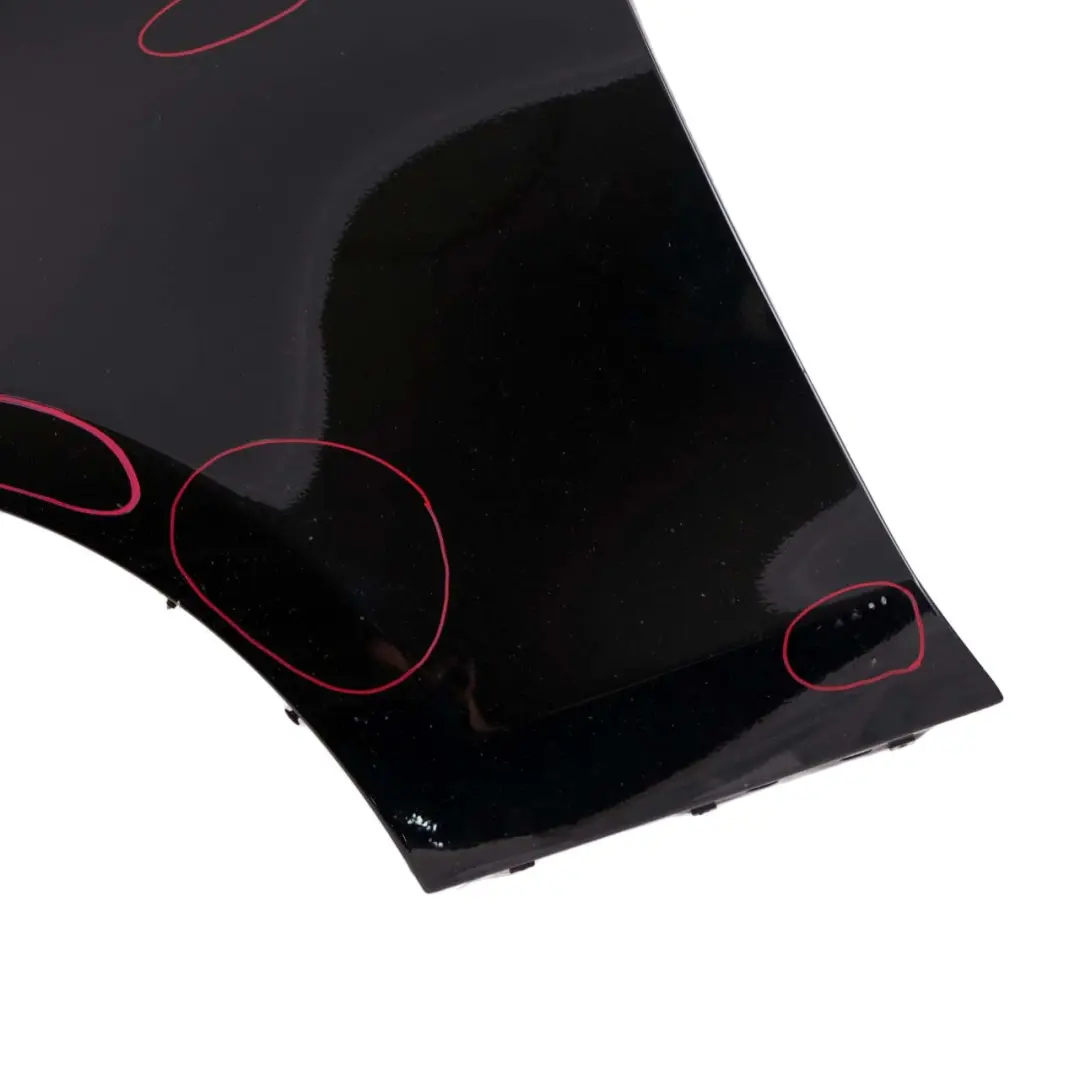 Side Wing Panel Front Left N/S Fender Schwarz 2 Black - 668 to BMW E81 E87 with Part number 7133227 BMW E81 E87 Side Wing Panel Front Left N/S Fender Schwarz 2 Black - 668 - SKU 7133227-SCH7 - Part number 7133227