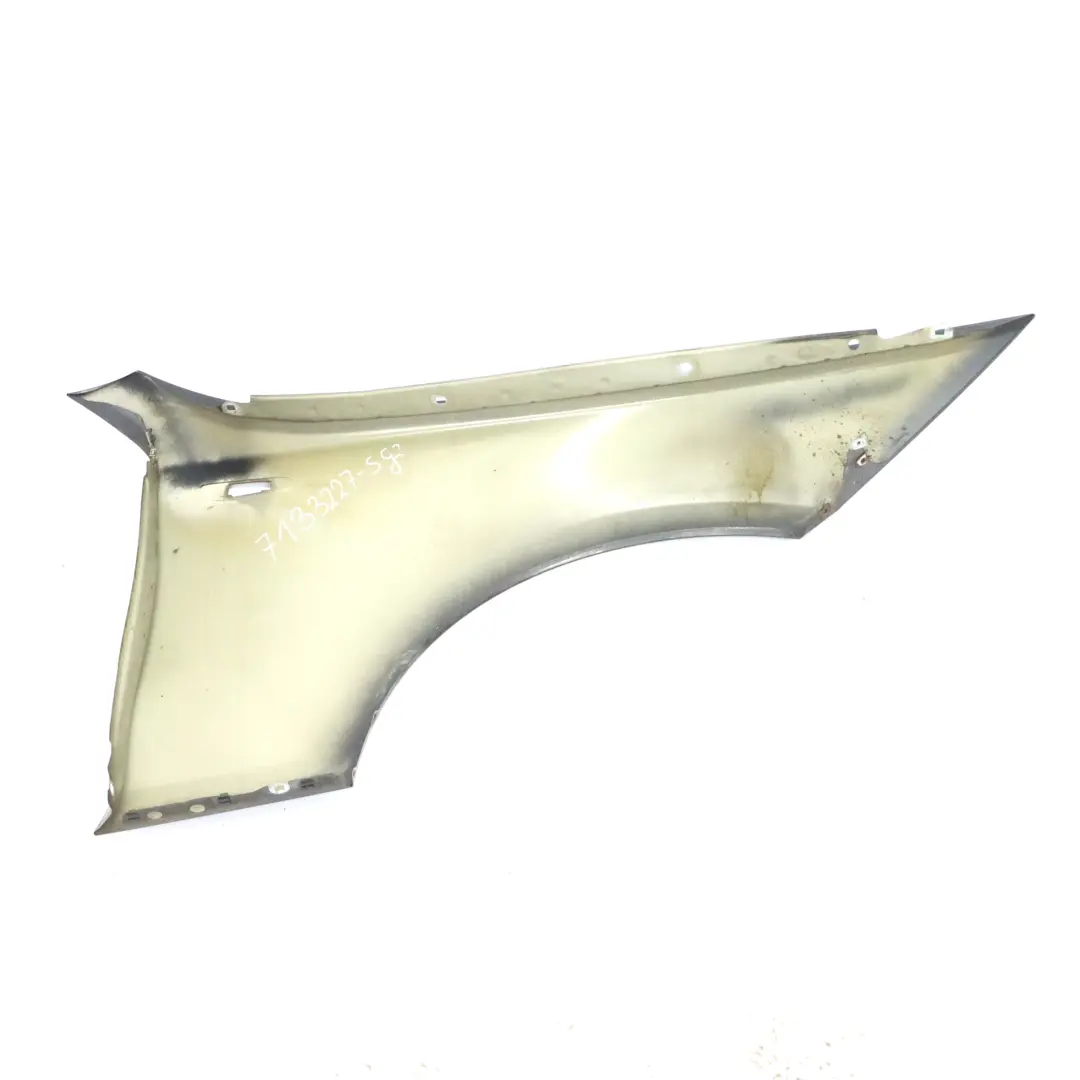 BMW E81 E87 Side Panel Wing Fender Front Left N/S Sparkling Graphite - A22 - SKU 7133227-SG2 - Part number 7133227
