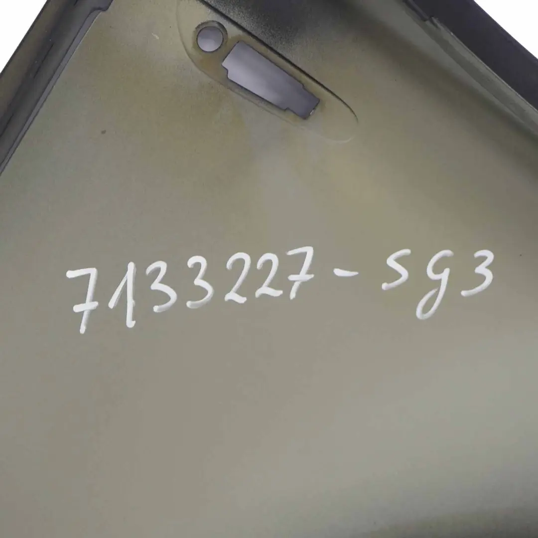 BMW E81 E87 Side Panel Wing Fender Front Left N/S Sparkling Graphite - A22 - SKU 7133227-SG3 - Part number 7133227