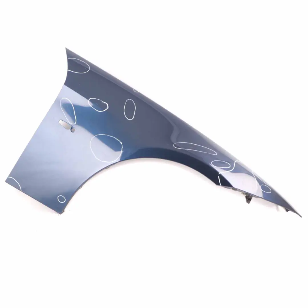 Panneau Laterale avant Droit Aile Bleu Fonce - A76 pour BMW 1 E81 E82 E87 E88 LCI à propos du numéro de pièce 7133228 BMW 1 E81 E82 E87 E88 LCI Panneau Laterale avant Droit Aile Bleu Fonce - A76 - SKU 7133228-DSB - Numéro de pièce 7133228