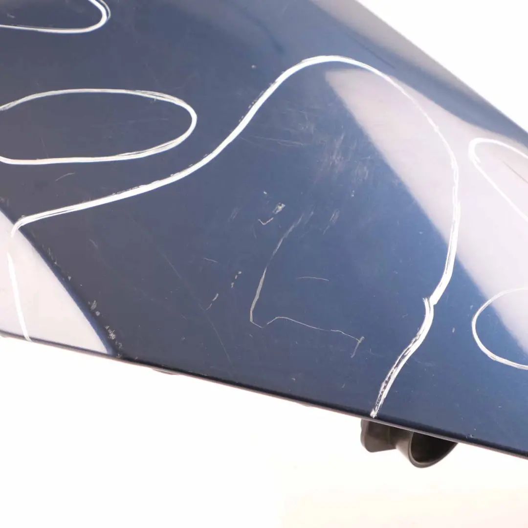 BMW E81 E87 Front Right O/S Side Panel Fender Wing Deep Sea Blue Tiefseeblau A76 - SKU 7133228-DSB - Part number 7133228