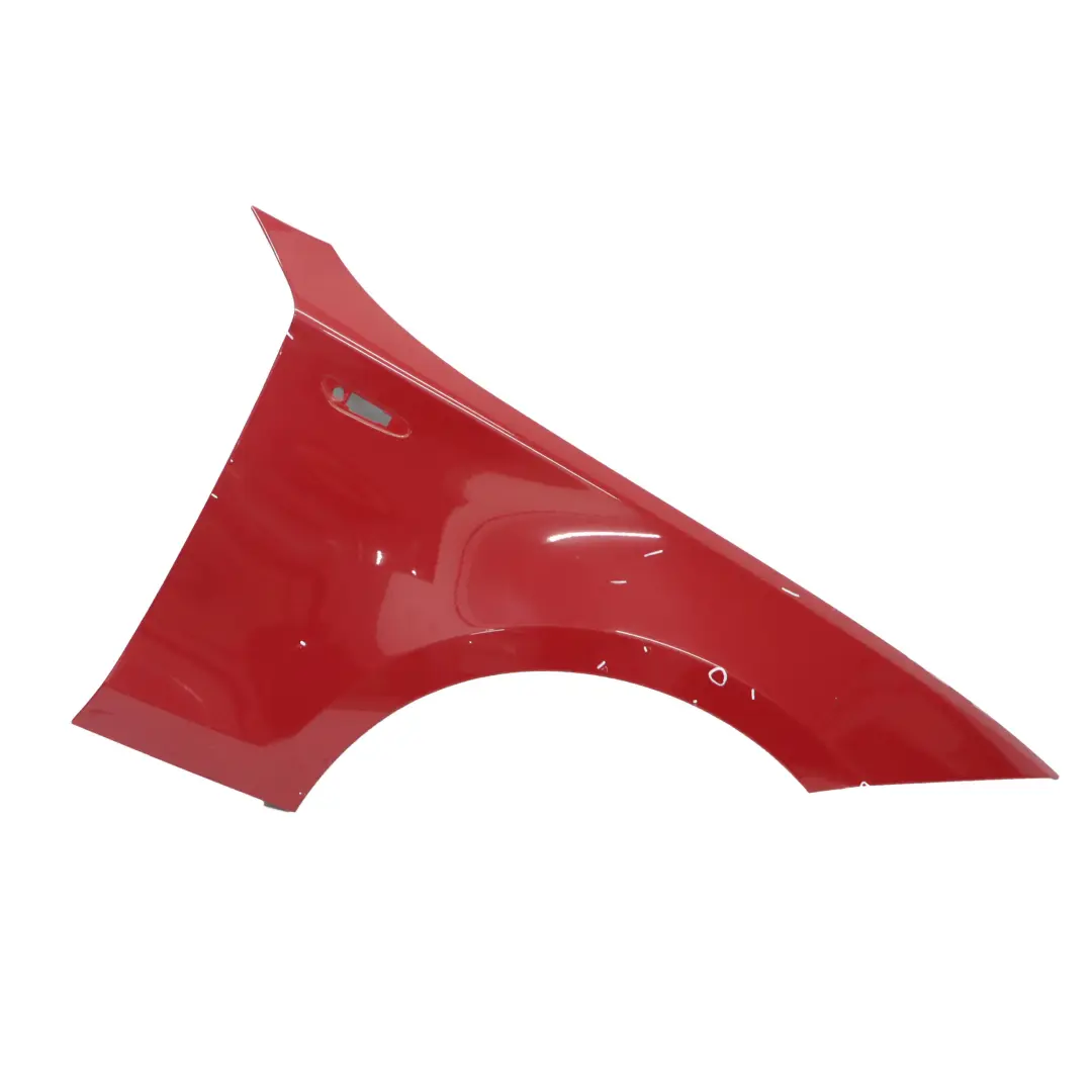 Side Wing Panel Fender Front Right O/S Karmesinrot Crimson Red A61 to BMW E81 E87 with Part number 7133228 BMW E81 E87 Side Wing Panel Fender Front Right O/S Karmesinrot Crimson Red A61 - SKU 7133228-KAR1 - Part number 7133228