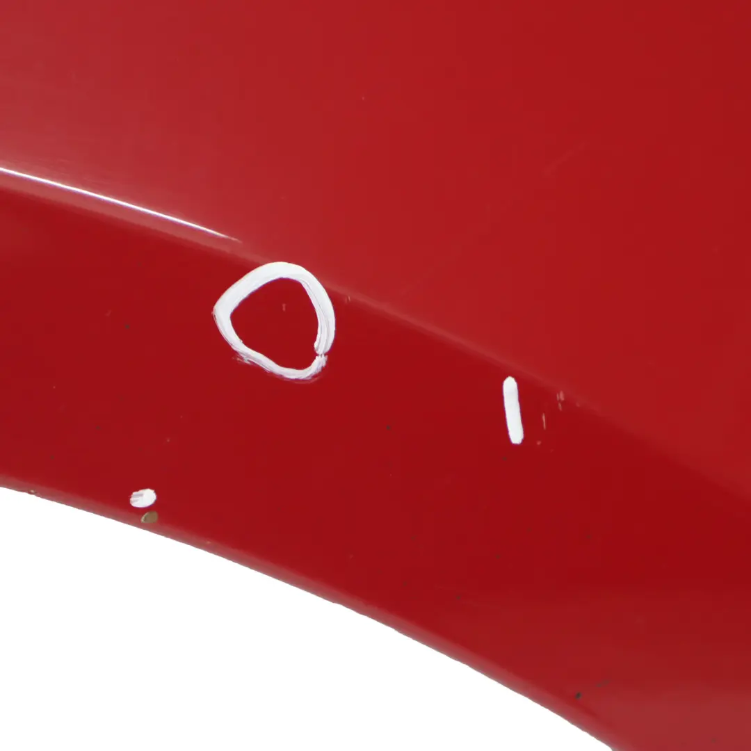 BMW E81 E87 Side Wing Panel Fender Front Right O/S Karmesinrot Crimson Red A61 - SKU 7133228-KAR1 - Part number 7133228