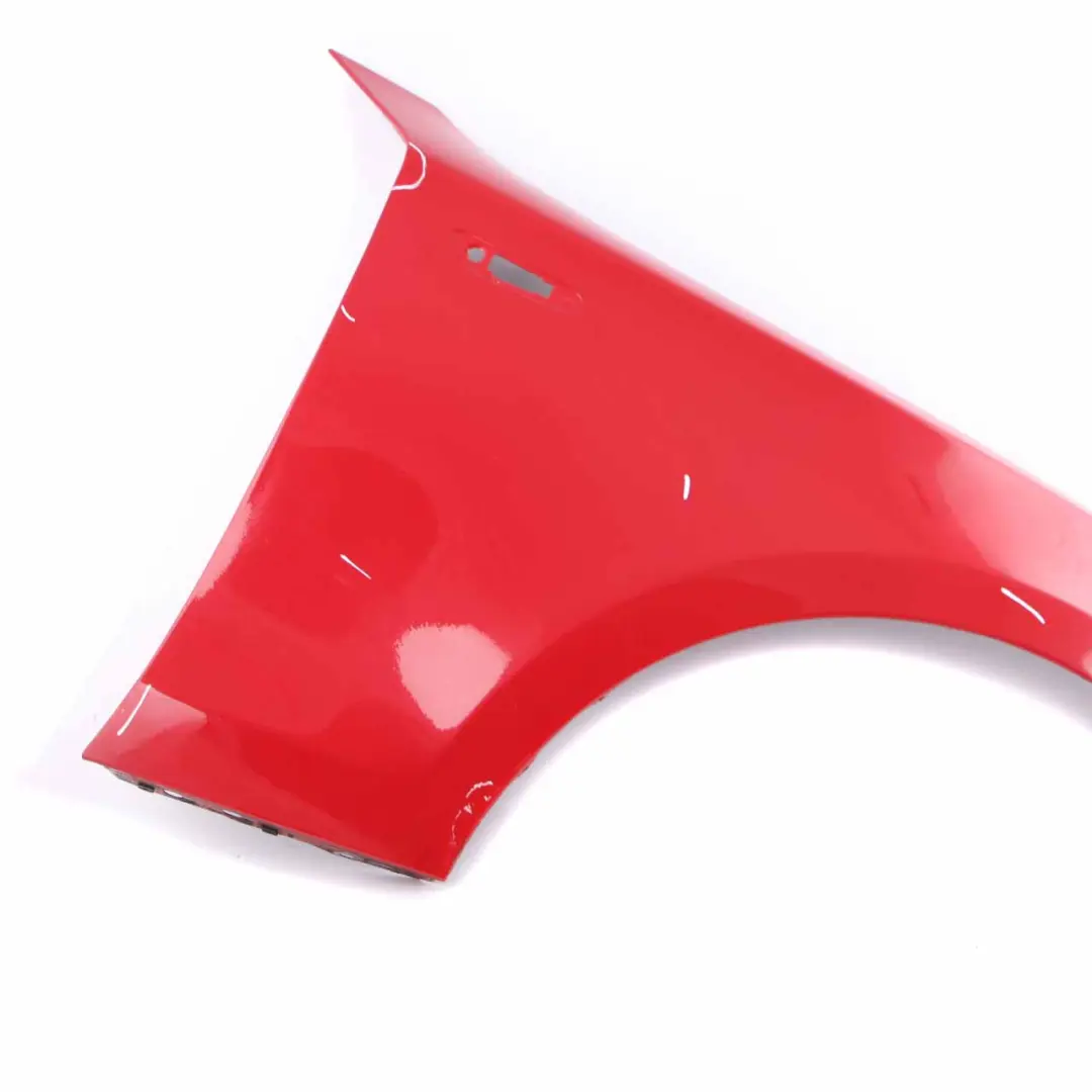 Side Panel Fender Wing Front Right O/S Karmesinrot Red - A61 to BMW E81 E87 with Part number 7133228 BMW E81 E87 Side Panel Fender Wing Front Right O/S Karmesinrot Red - A61 - SKU 7133228-KAR - Part number 7133228
