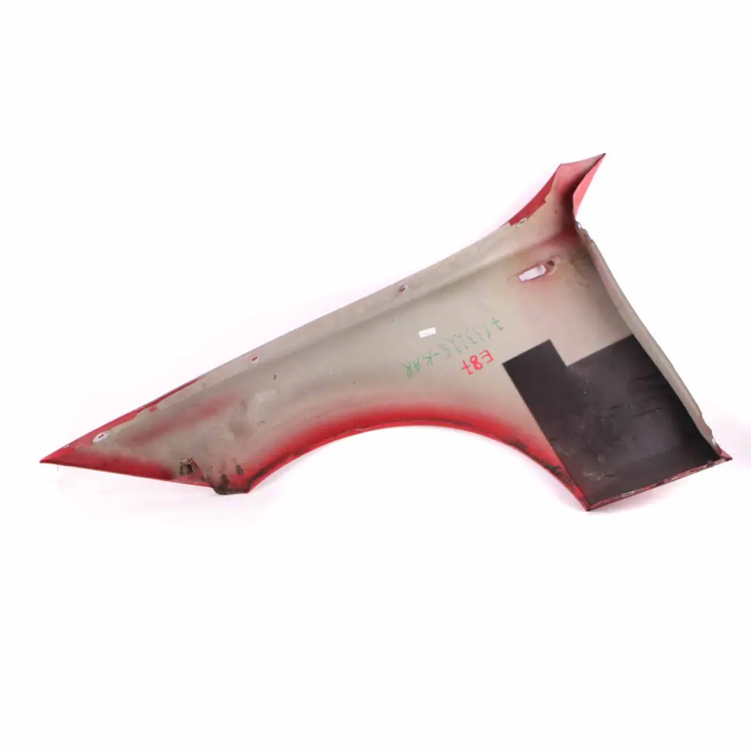 Side Panel Fender Wing Front Right O/S Karmesinrot Red - A61 to BMW E81 E87 with Part number 7133228 BMW E81 E87 Side Panel Fender Wing Front Right O/S Karmesinrot Red - A61 - SKU 7133228-KAR - Part number 7133228