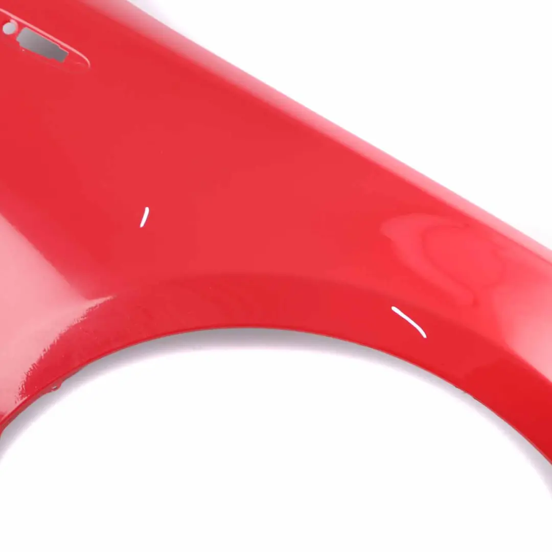 Side Panel Fender Wing Front Right O/S Karmesinrot Red - A61 to BMW E81 E87 with Part number 7133228 BMW E81 E87 Side Panel Fender Wing Front Right O/S Karmesinrot Red - A61 - SKU 7133228-KAR - Part number 7133228
