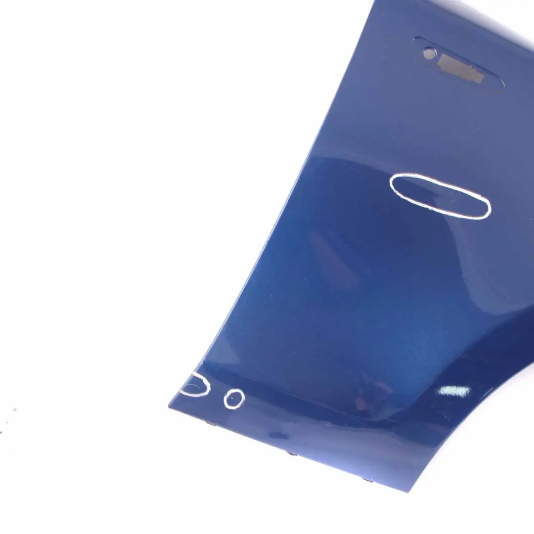 £BMW E81 E87 Side Panel Fender Wing Front Right O/S Le Mans Blue Metallic - 381  - SKU 7133228-LMB1 - Part number 7133228