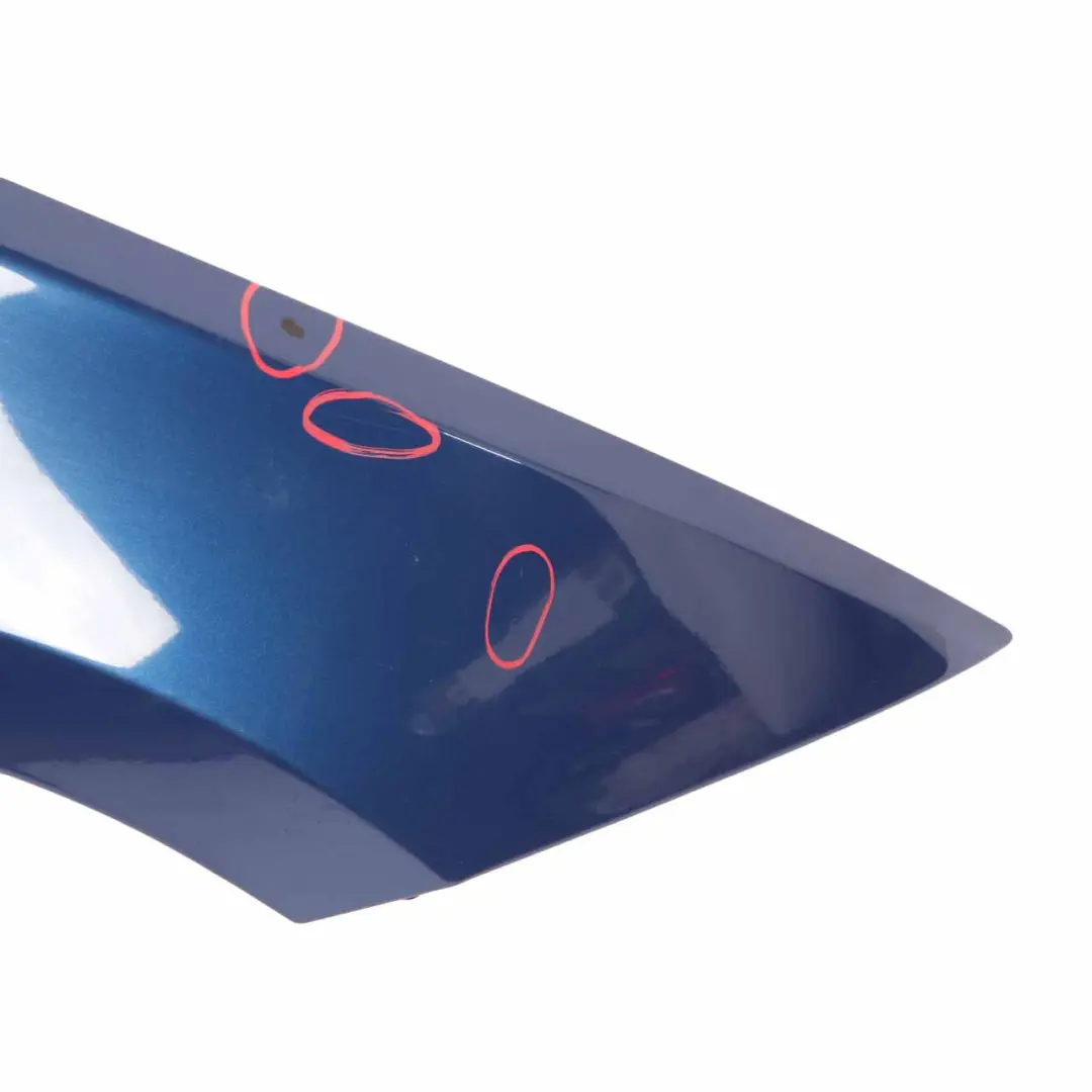 BMW E81 E87 Side Panel Fender Wing Front Right O/S Le Mans Blue Metallic - 381 - SKU 7133228-LMB2 - Part number 7133228