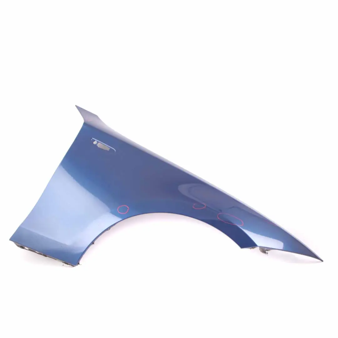 BMW E81 E87 Side Panel Fender Wing Front Right O/S Le Mans Blue Metallic - 381 - SKU 7133228-LMB3 - Part number 7133228