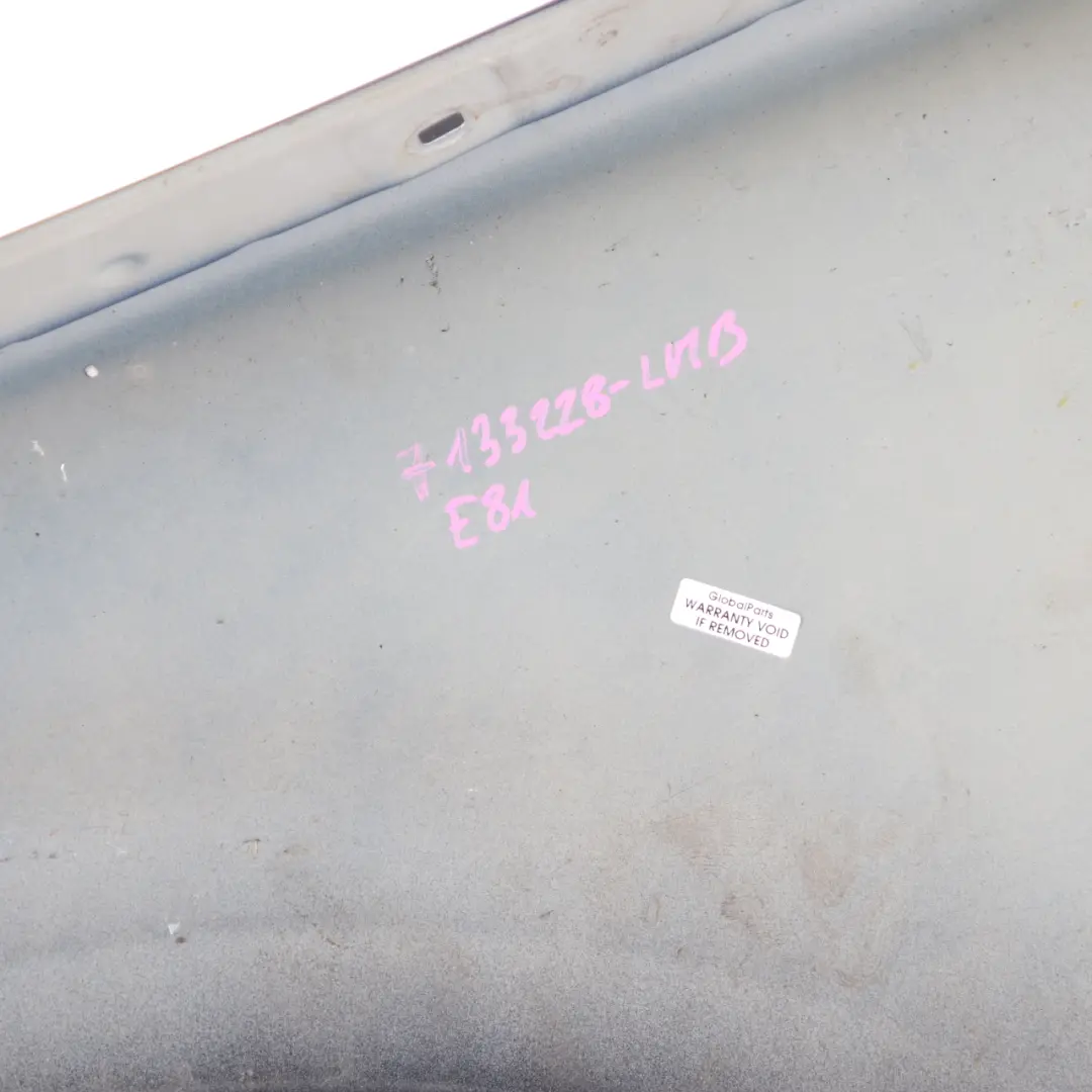 Side Panel Fender Wing Front Right O/S Le Mans Blue Metallic - 381 to BMW E81 E87 with Part number 7133228 BMW E81 E87 Side Panel Fender Wing Front Right O/S Le Mans Blue Metallic - 381 - SKU 7133228-LMB3 - Part number 7133228